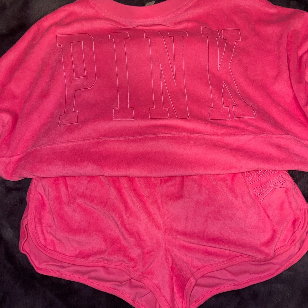 VS PINK Sweatshirt and Short